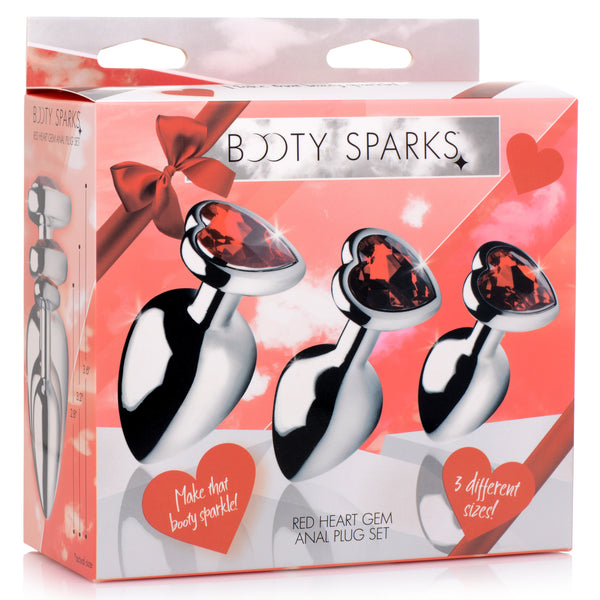 Heart Gem Anal Plug Set