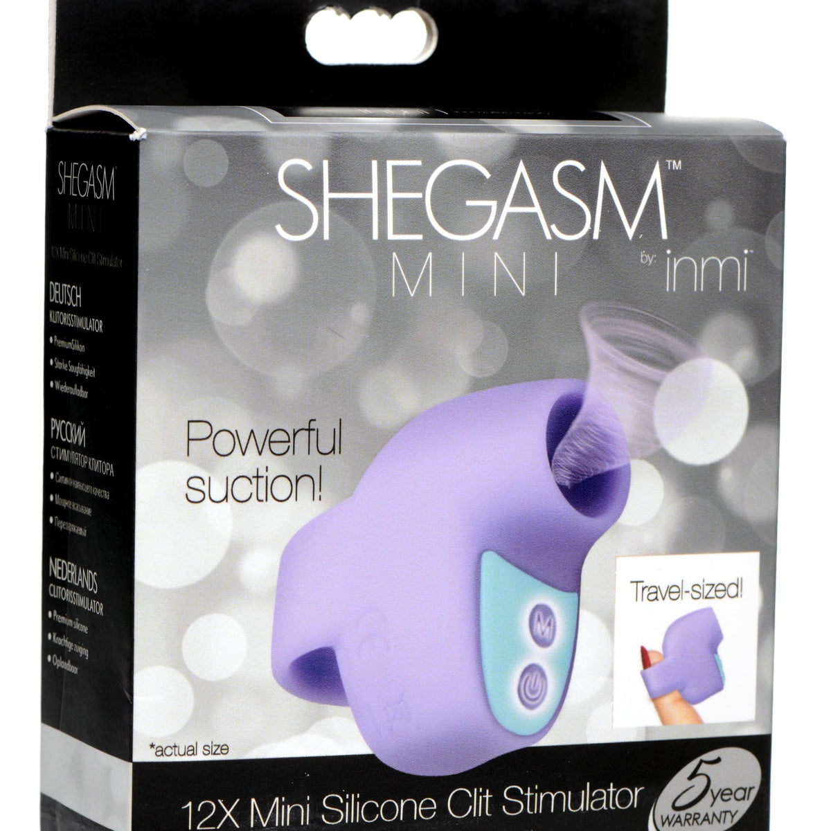 12X Mini Silicone Clit Stimulator -