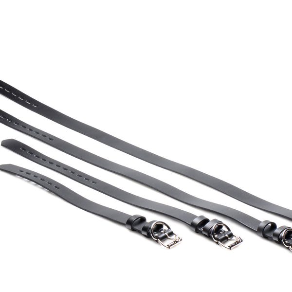 4 Pack Leather Locking Bondage Straps