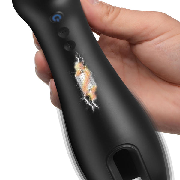 10X Vibrating Silicone Stroker