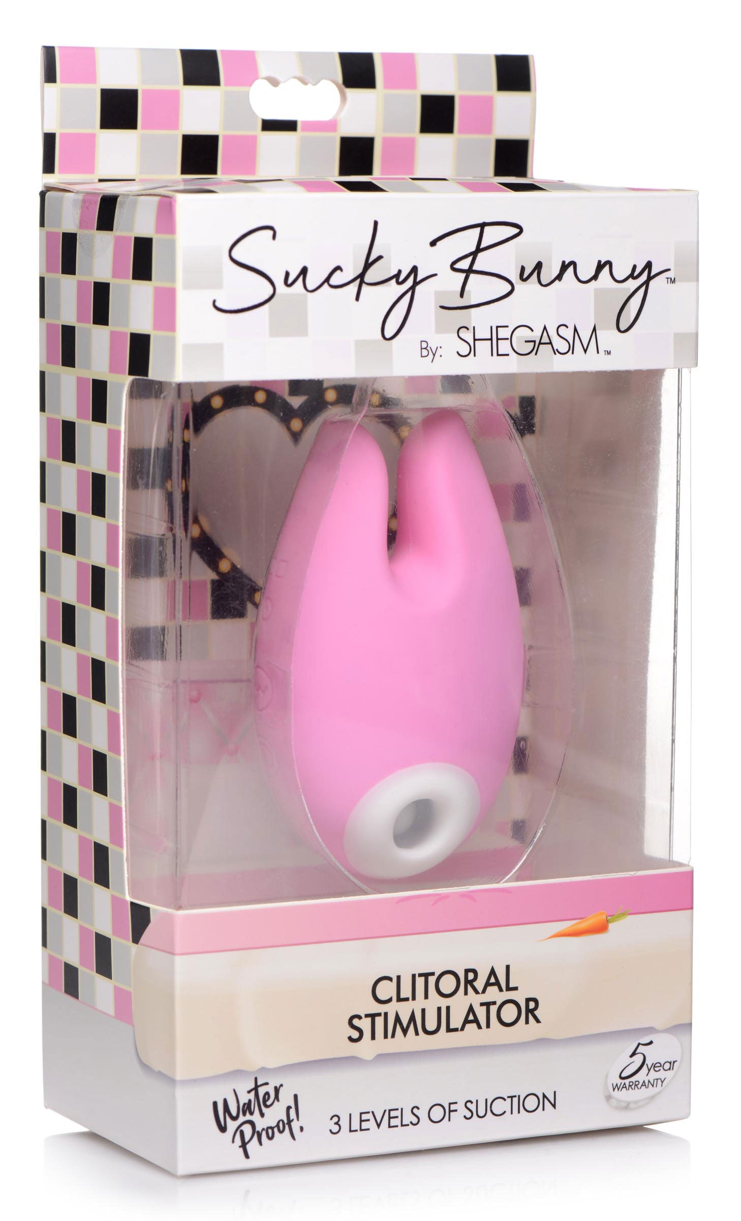 Sucky Bunny Silicone Clitoral  Stimulator