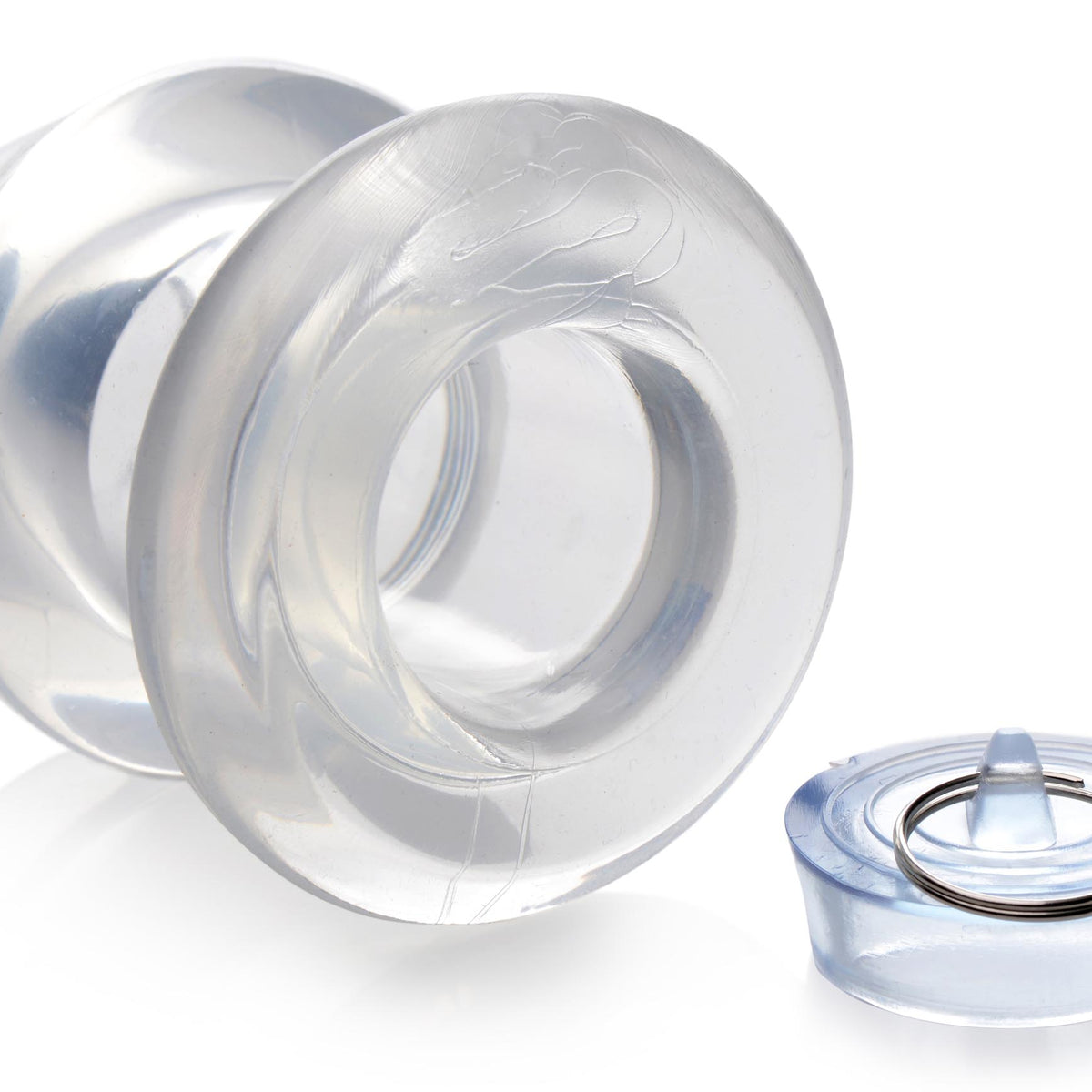 Ass Bung  Hollow Anal Dilator with Plug - Large