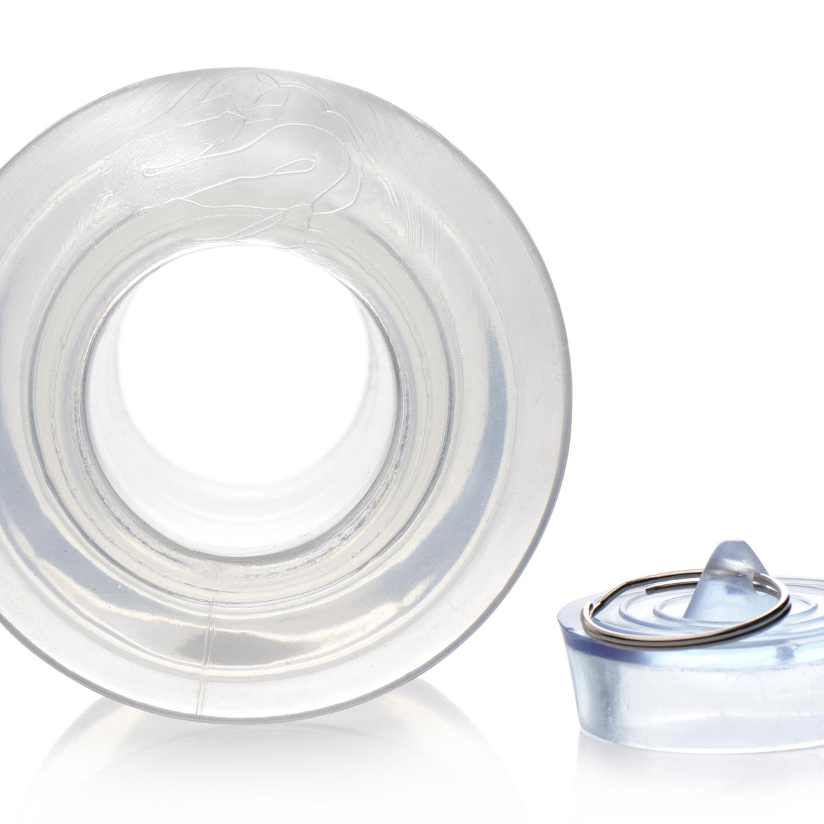 Ass Bung  Hollow Anal Dilator with Plug - Large