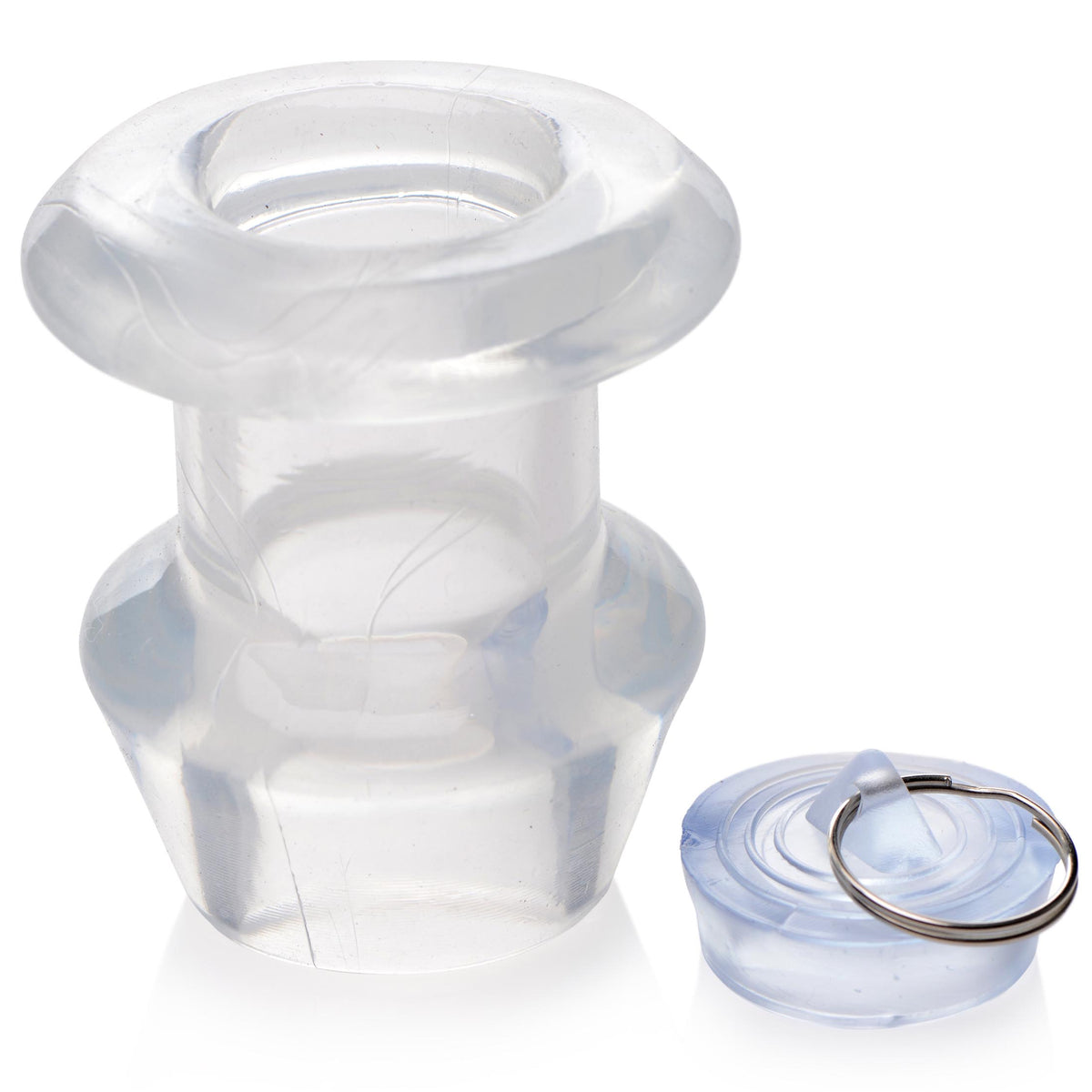 Ass Bung  Hollow Anal Dilator with Plug - Large