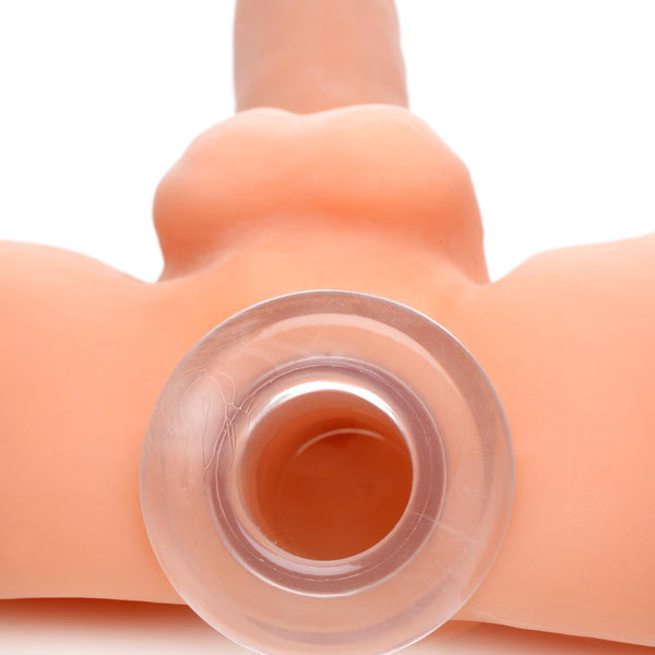 Ass Bung  Hollow Anal Dilator with Plug - Large