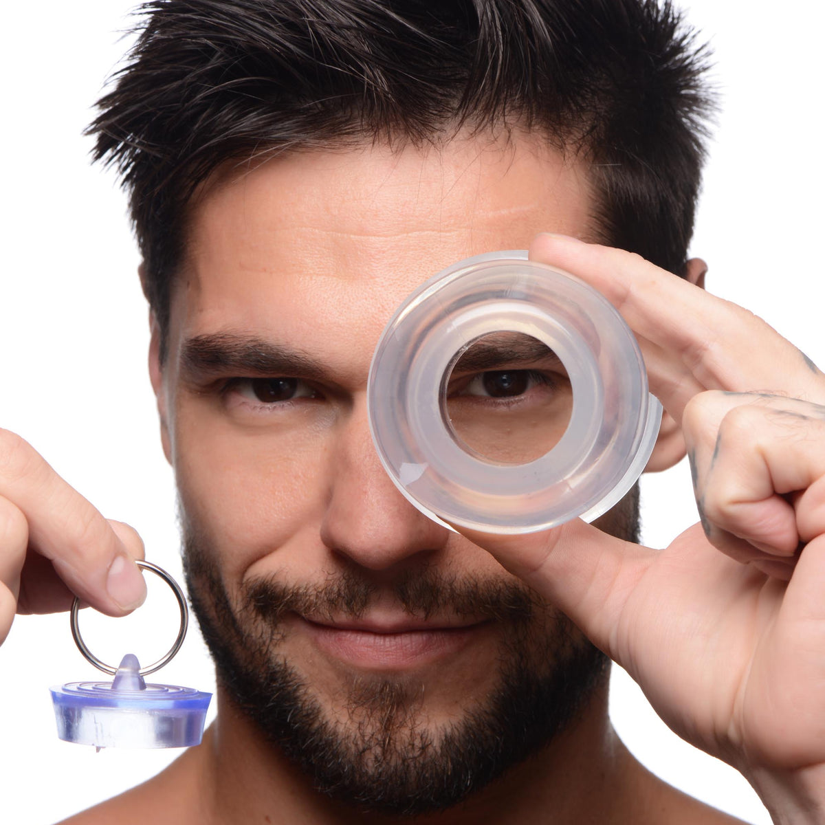 Ass Bung  Hollow Anal Dilator with Plug - Large