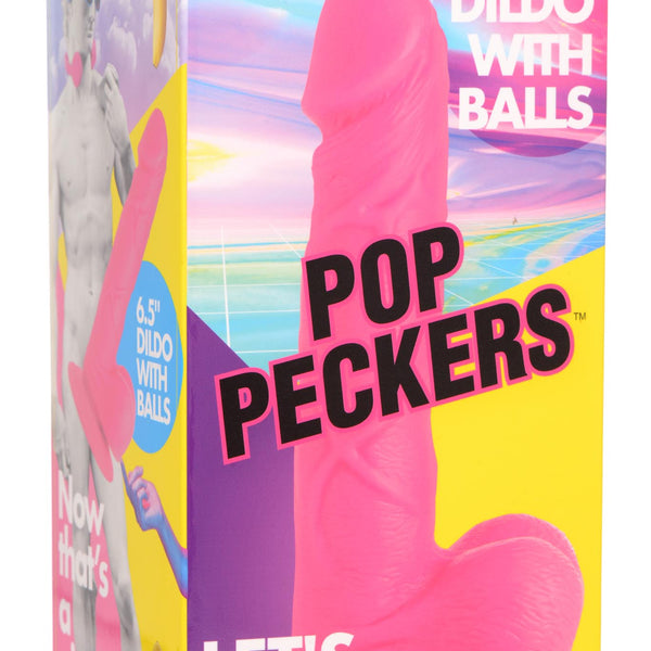 6.5 Inch Dildo with Balls -