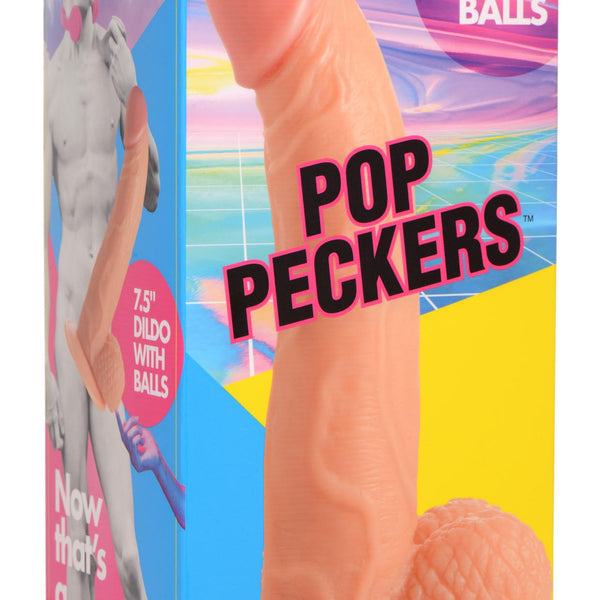 7.5 Inch Dildo with Balls -