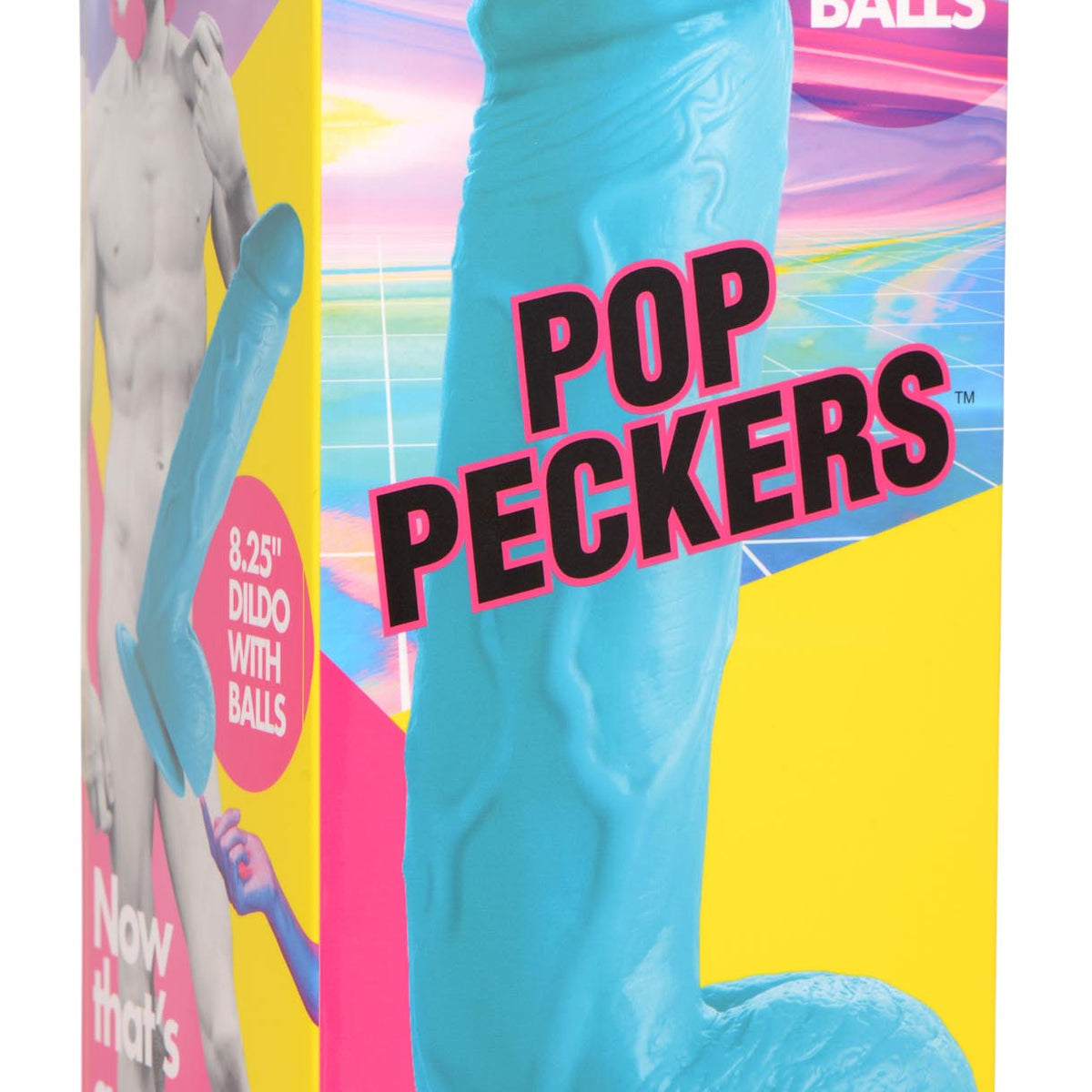 8.25 Inch Dildo with Balls -