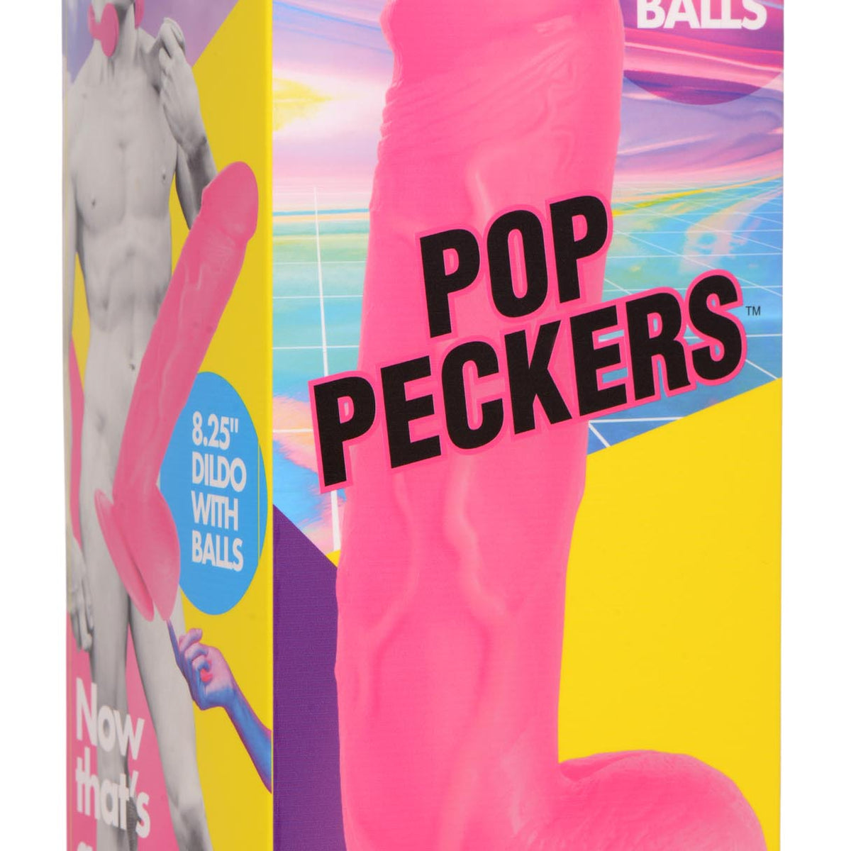 8.25 Inch Dildo with Balls -
