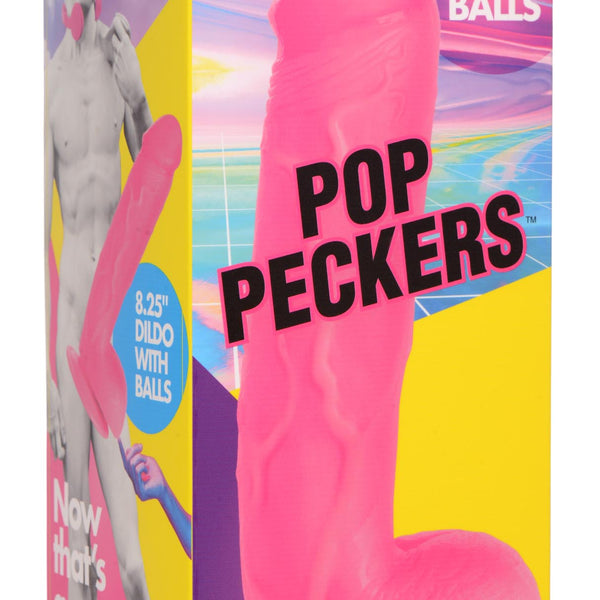 8.25 Inch Dildo with Balls -