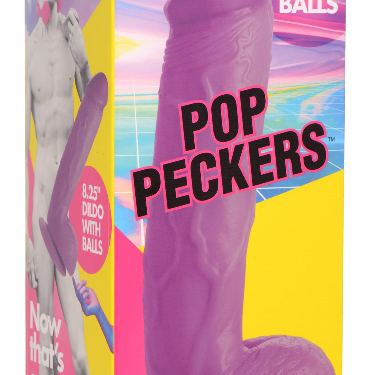 8.25 Inch Dildo with Balls -