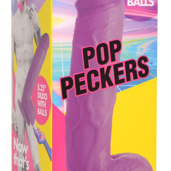 8.25 Inch Dildo with Balls -