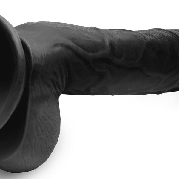 Long Logan 10 Inch Dildo with Balls -
