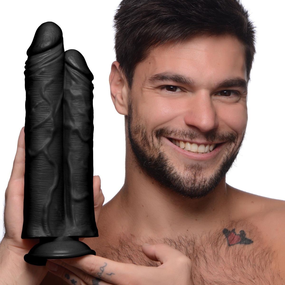 Double Stuffer 10 Inch Dildo -