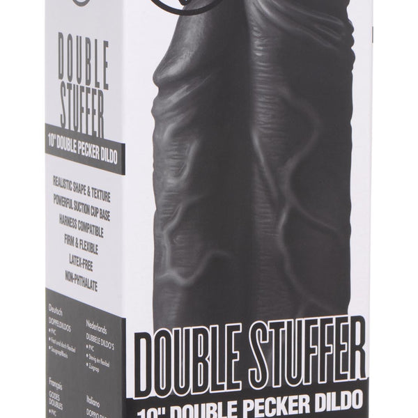 Double Stuffer 10 Inch Dildo -