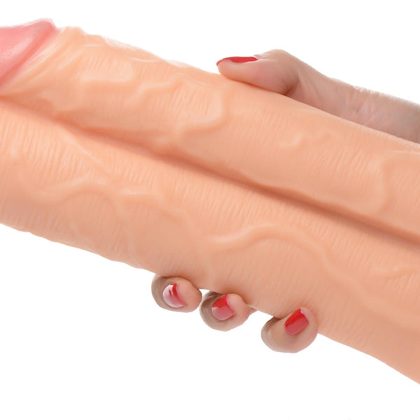 Double Stuffer 10 Inch Dildo -