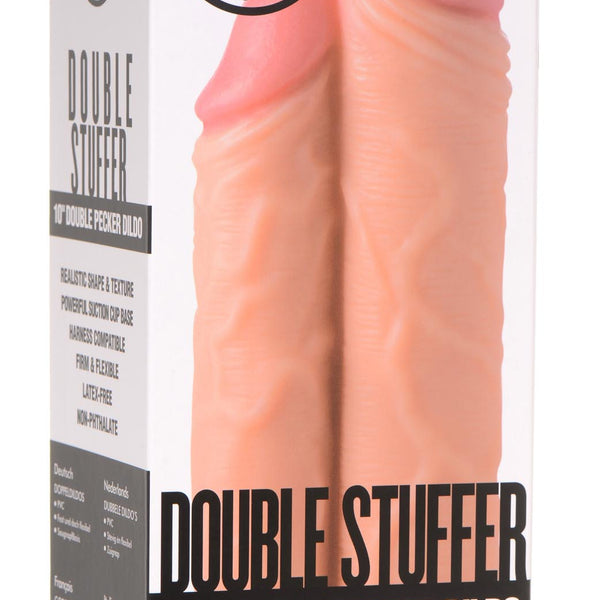 Double Stuffer 10 Inch Dildo -