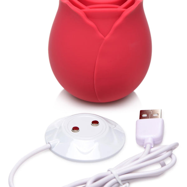 Bloomgasm Wild Rose 10X Silicone Clit Stimulator