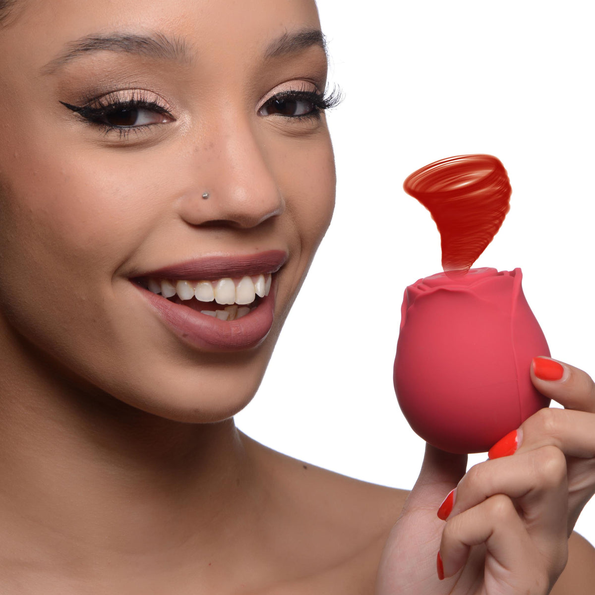 Bloomgasm Wild Rose 10X Silicone Clit Stimulator