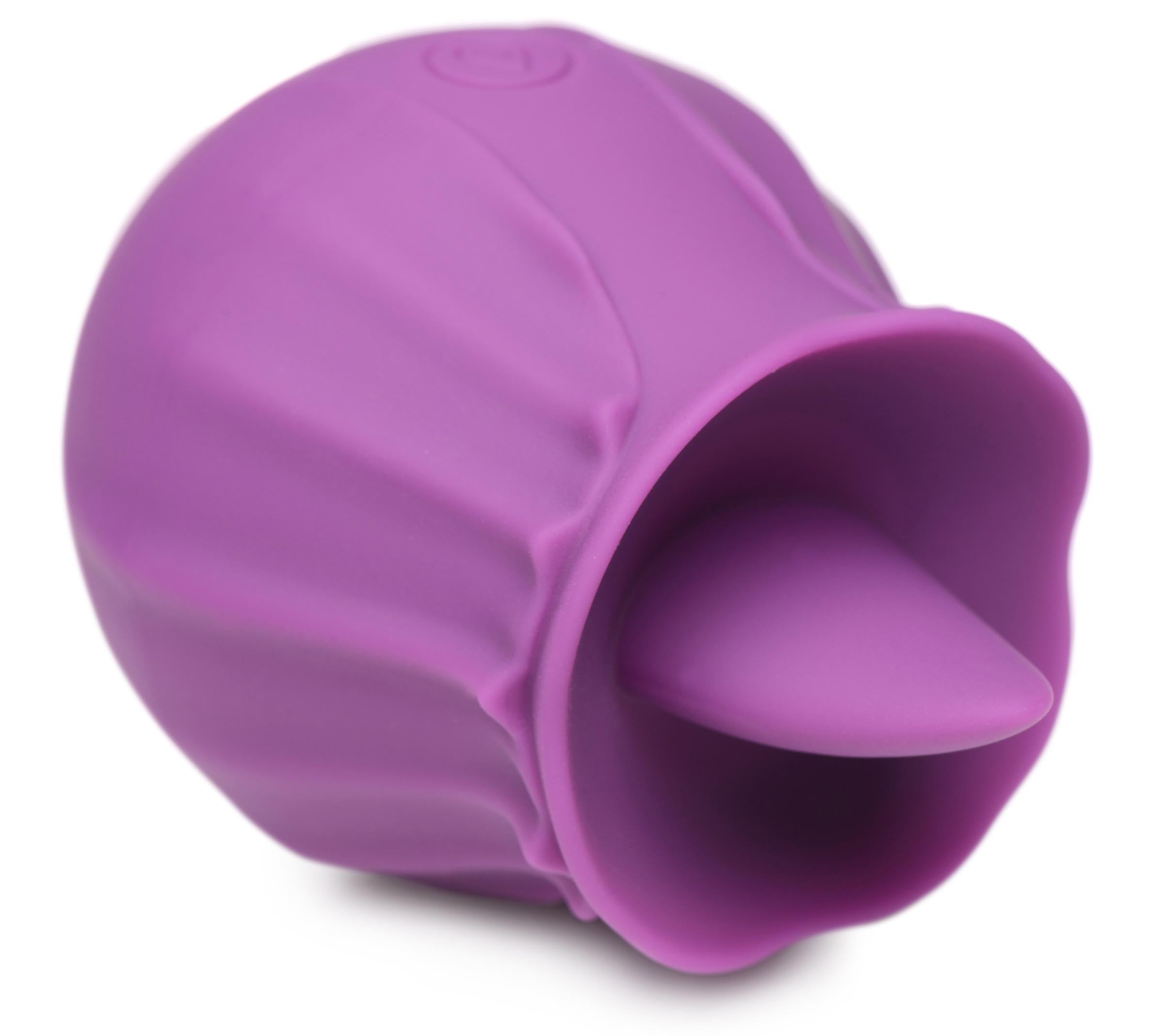 Bloomgasm Wild Violet 10X Silicone Clit Licking Stimulator