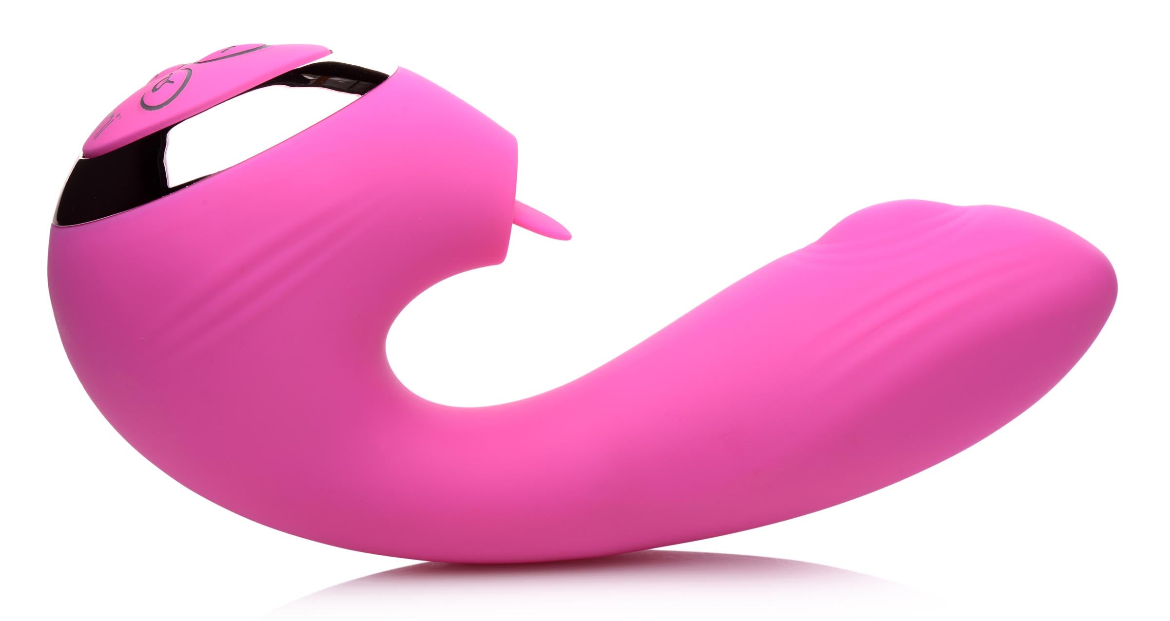 10X Licking G-Throb Rechargeable Silicone Vibrator