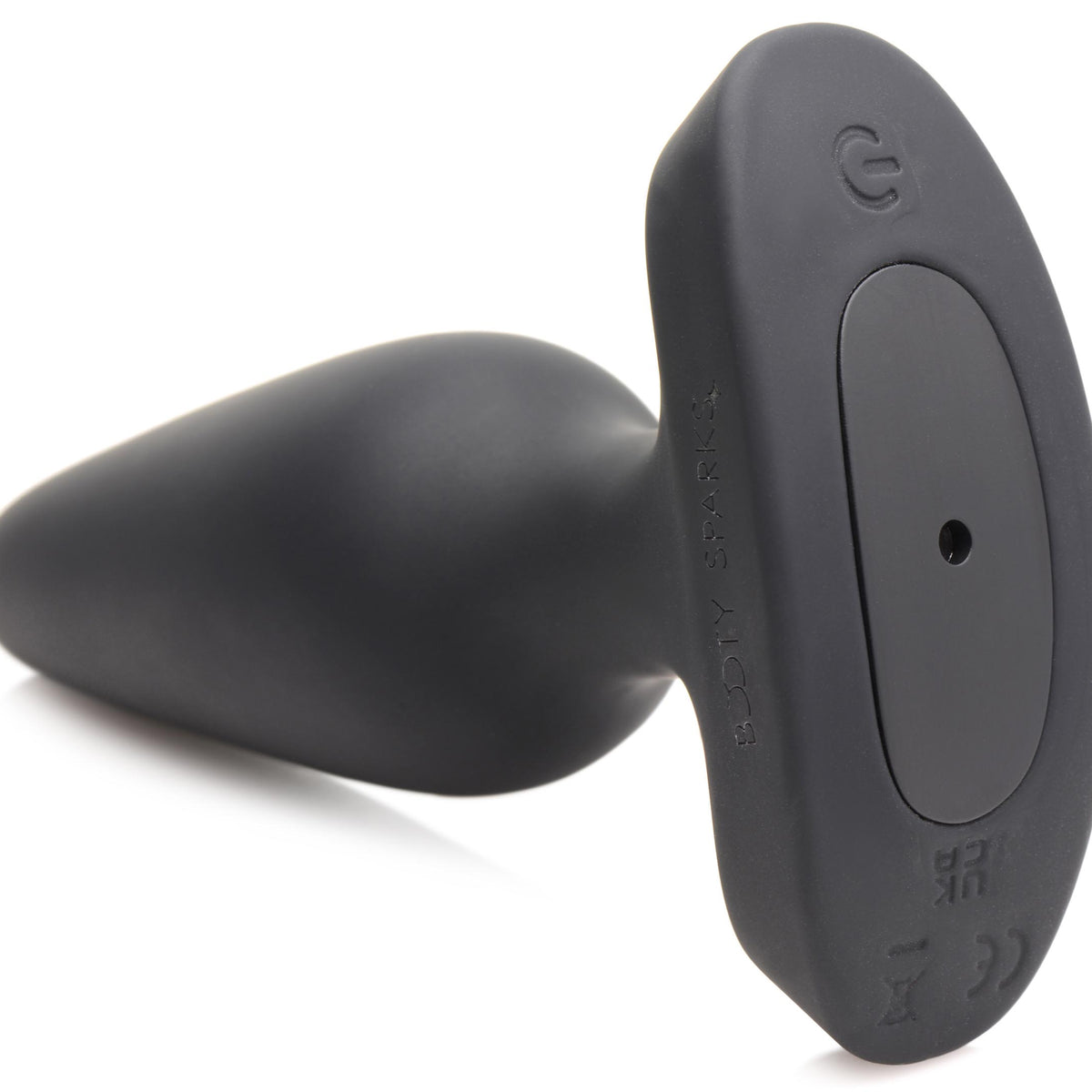 28X Laser Heart Silicone Anal Plug with Remote – Medium