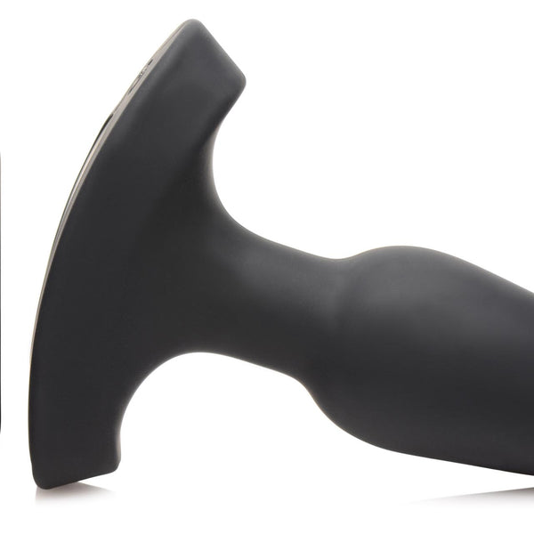 28X Laser Fuck Me Silicone Anal Plug with Remote Control - Small