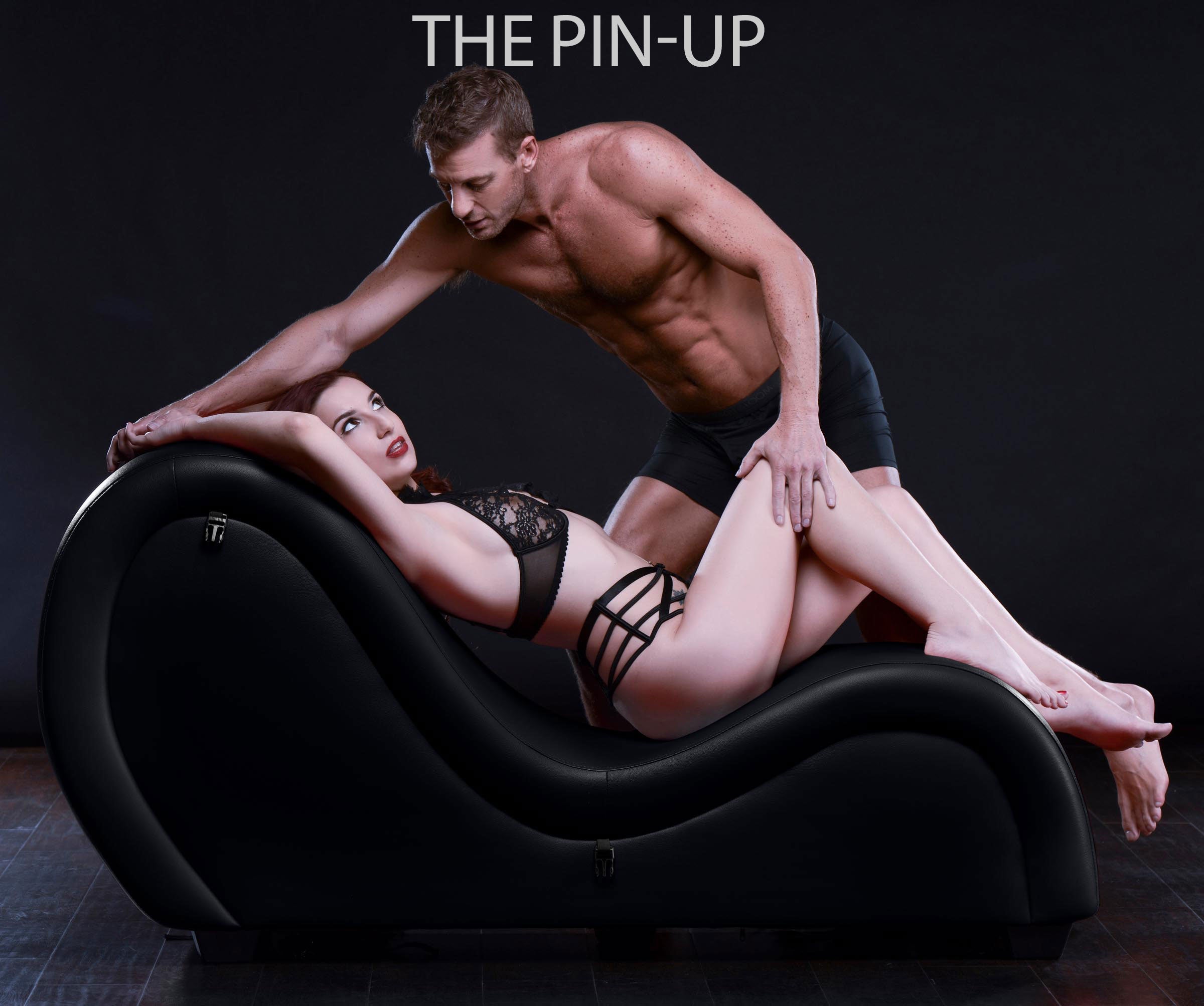 Kinky Couch Sex Chaise Lounge with Love Pillows