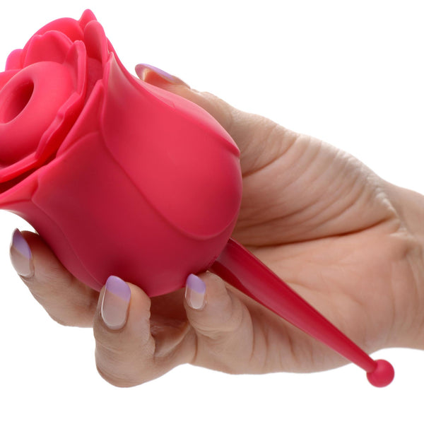 Bloomgasm Rose Buzz 7X Silicone Clit Stimulator and Vibrator