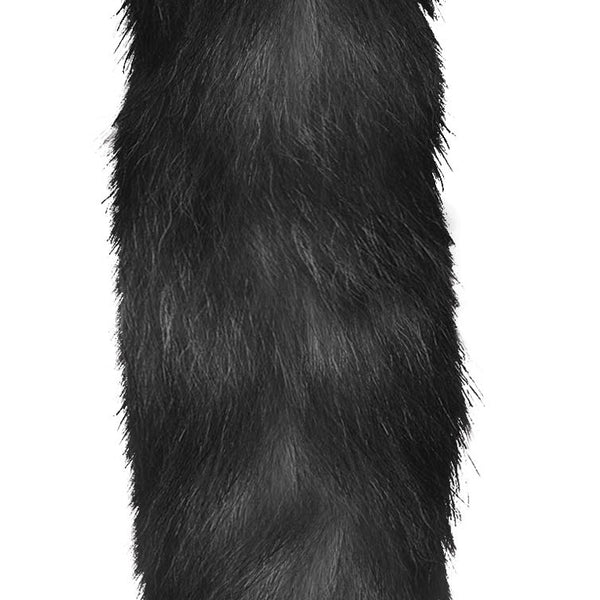 Interchangeable  and White Fox Tail