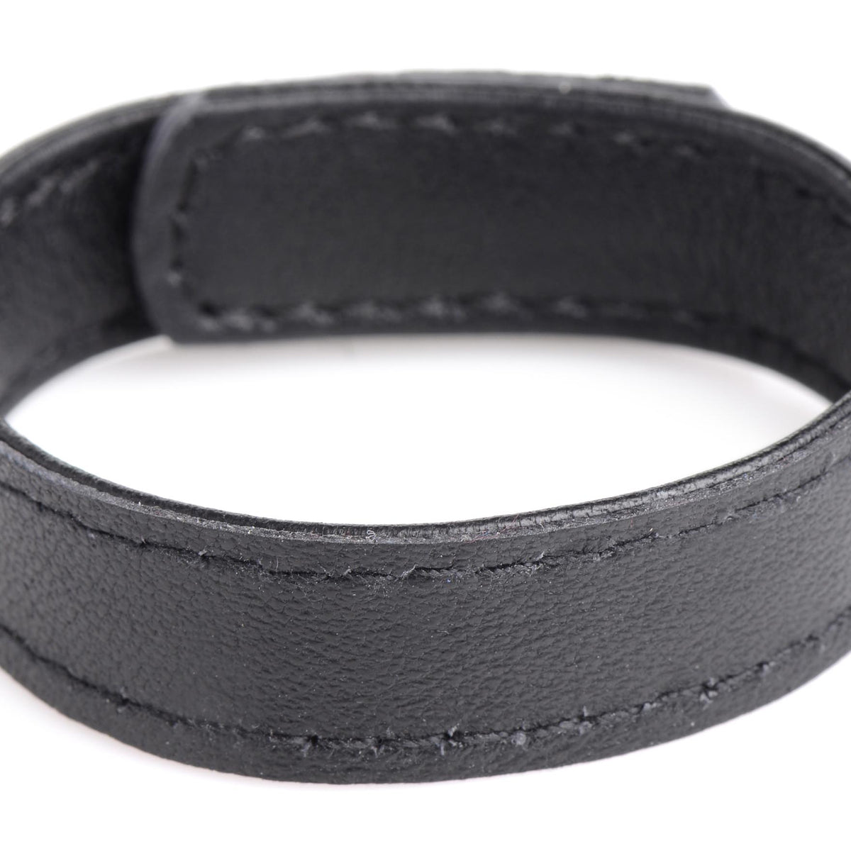 Leather and Velcro Cock Ring