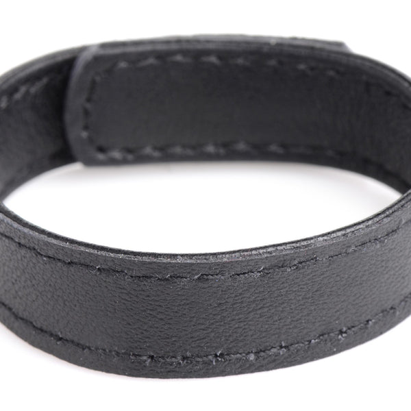 Leather and Velcro Cock Ring