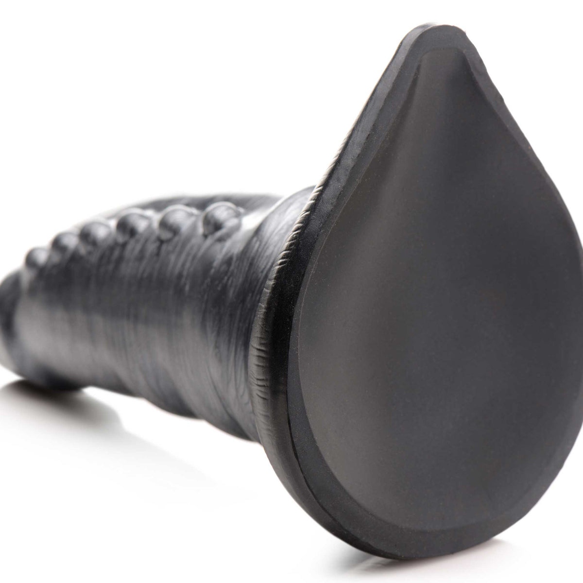 Beastly Tapered Bumpy Silicone Dildo