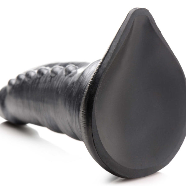 Beastly Tapered Bumpy Silicone Dildo