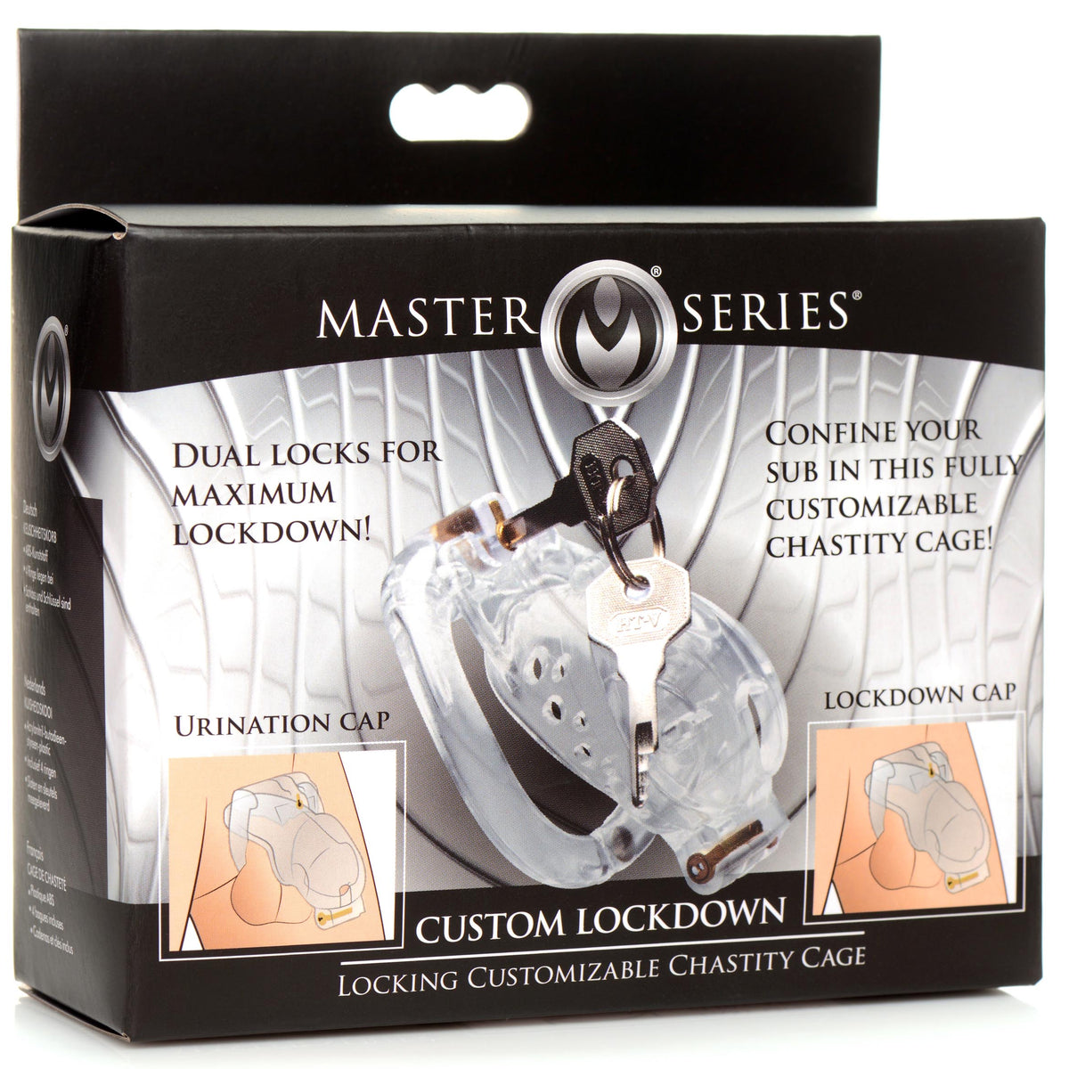 Lockdown Customizable Chastity Cage -