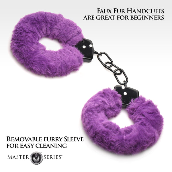 Cuffed in Fur Furry Handcuffs -
