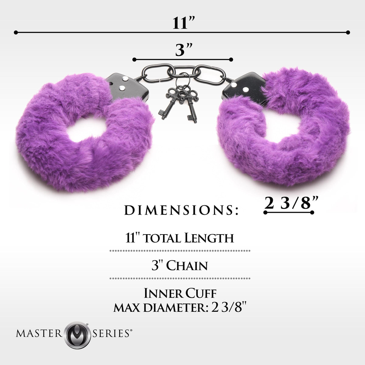 Cuffed in Fur Furry Handcuffs -