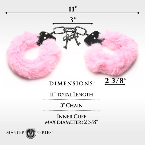Cuffed in Fur Furry Handcuffs -