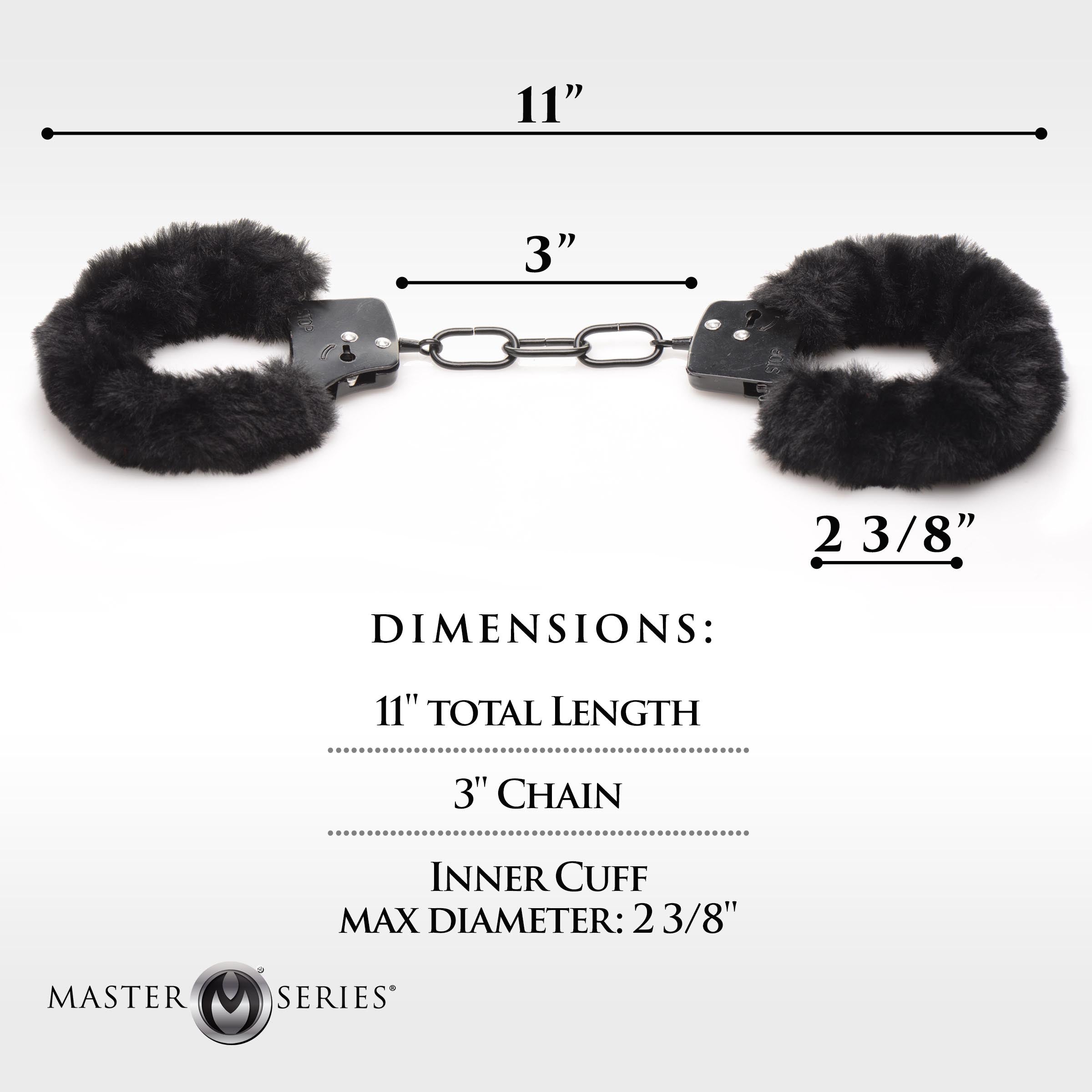 Cuffed In Fur Furry Handcuffs