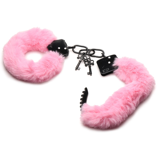 Cuffed in Fur Furry Handcuffs -