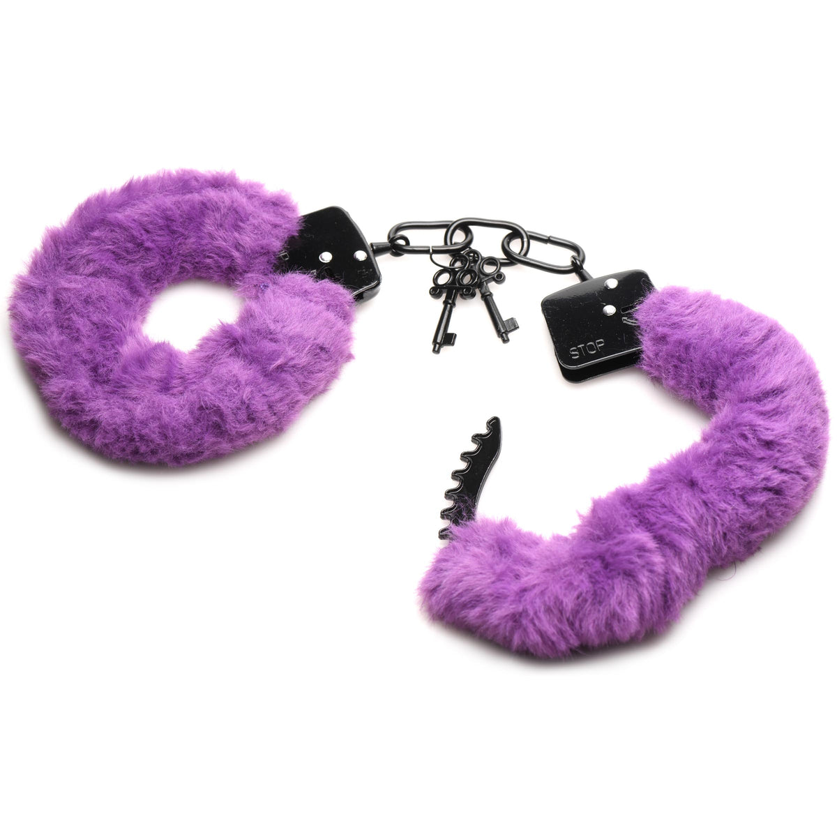 Cuffed in Fur Furry Handcuffs -