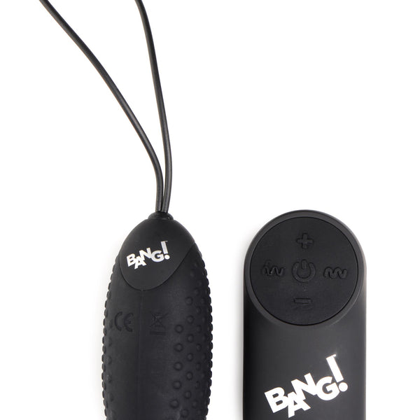 28X Nubbed Silicone Vibrating Egg with Remote Control