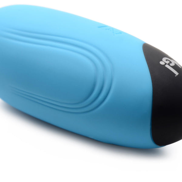 28X Grooved Silicone Vibrating Egg with Remote Control