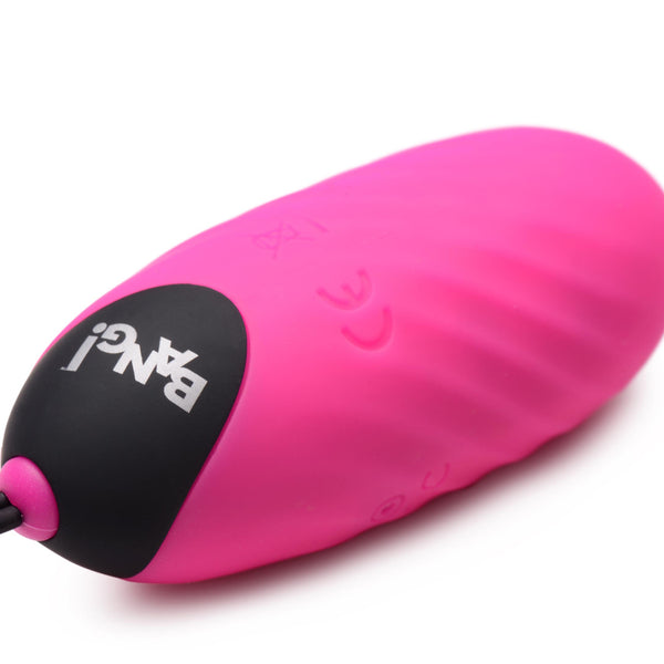 28X Swirl Silicone Vibrating Egg with Remote Control