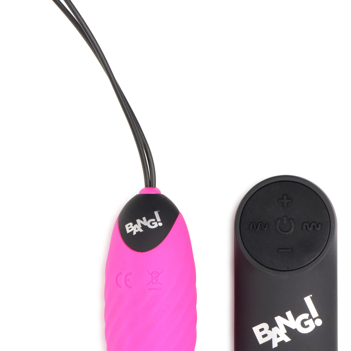 28X Swirl Silicone Vibrating Egg with Remote Control