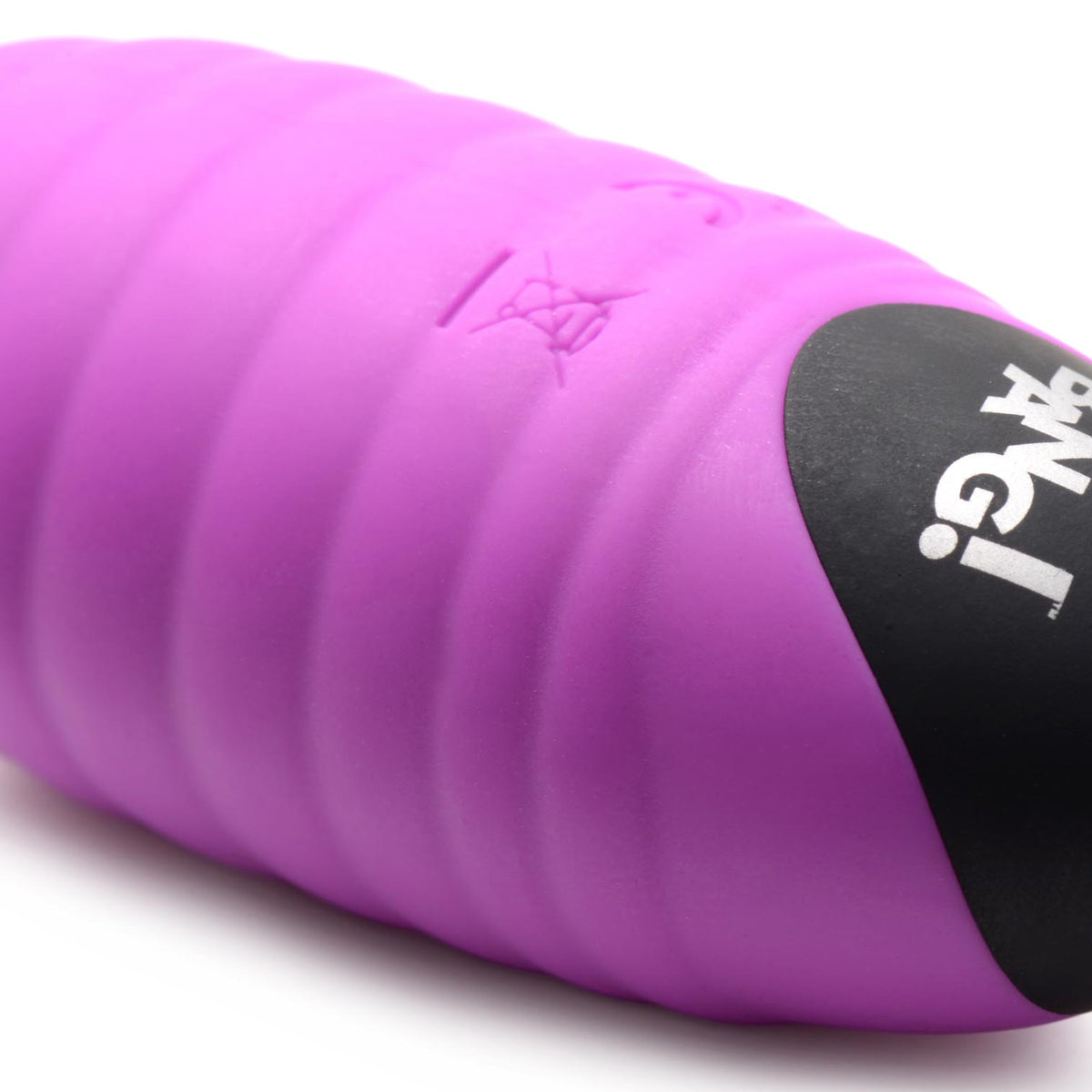 28X Ribbed Silicone Vibrating Egg with Remote Control
