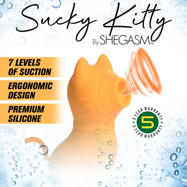 Sucky Kitty Silicone Clitoral Stimulator -