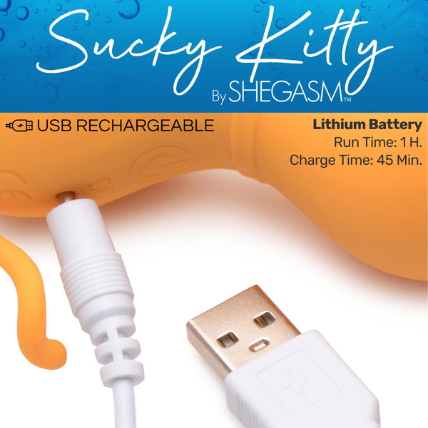 Sucky Kitty Silicone Clitoral Stimulator -