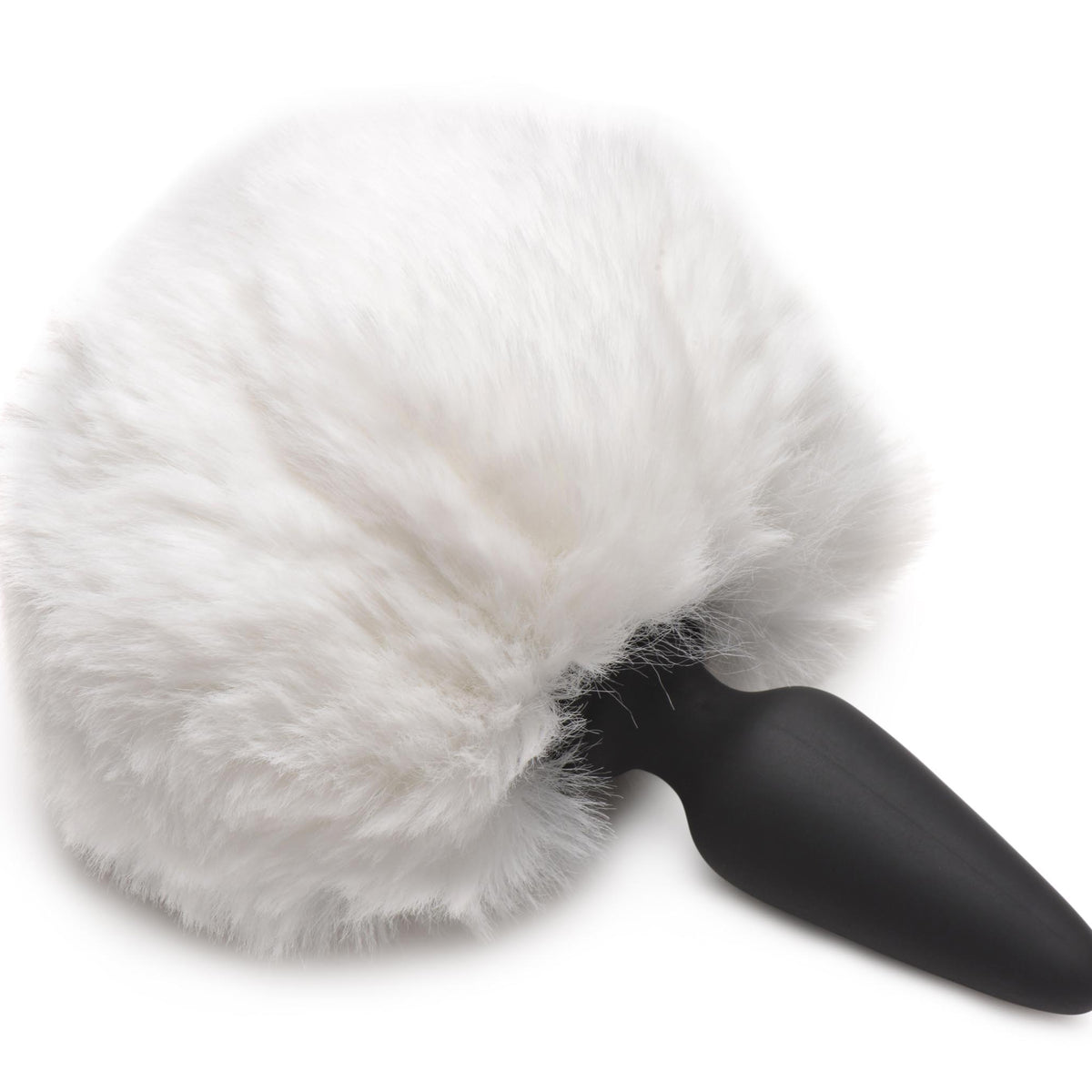 Large Anal Plug with Interchangeable Bunny Tail -